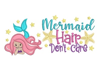 mermaid two versions included applique and sketch reading cushion book pocket pillow embroidery machine design file 2 sizes
