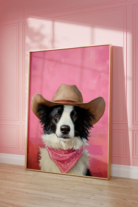 Border Collie Bathing Suit - Pink Border Collie Bathing Suit - Pink