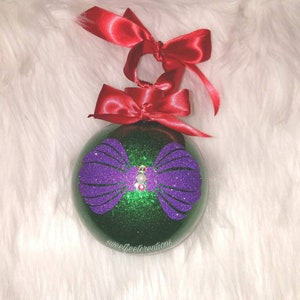 Weihnachtsschmuck mit Meerjungfrauenmotiv