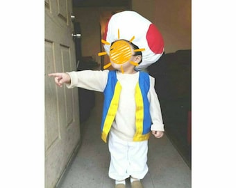 Toadstool inspired costume