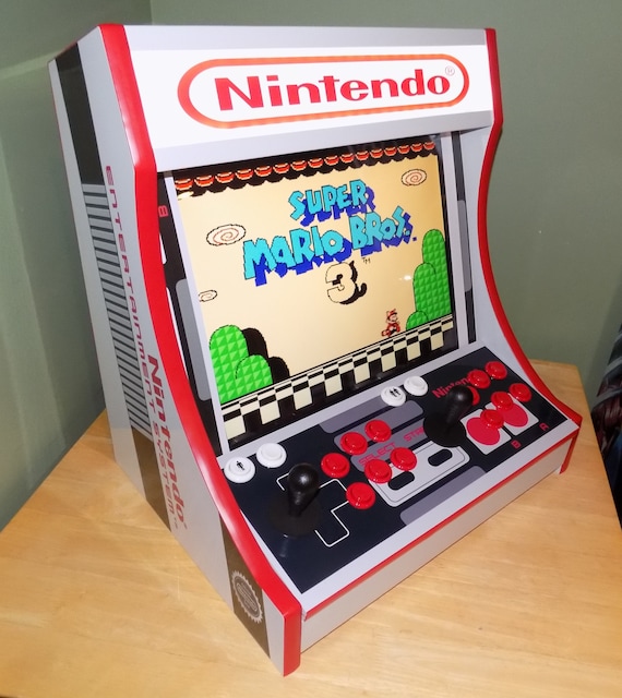Bartop Arcade Nes Theme Thousands Of Games Etsy