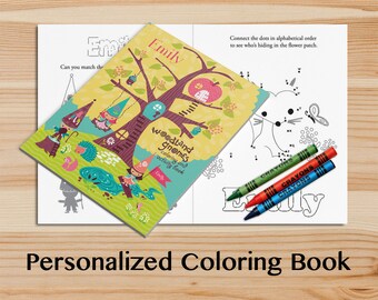 Custom coloring book | Etsy Custom coloring book | Etsy