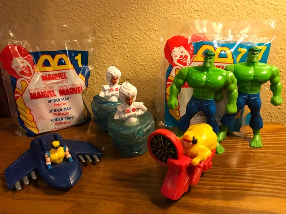 mcdonalds superhero toys