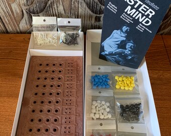 Vintage MASTER MIND Code Breaking Game by Invicta in 1972