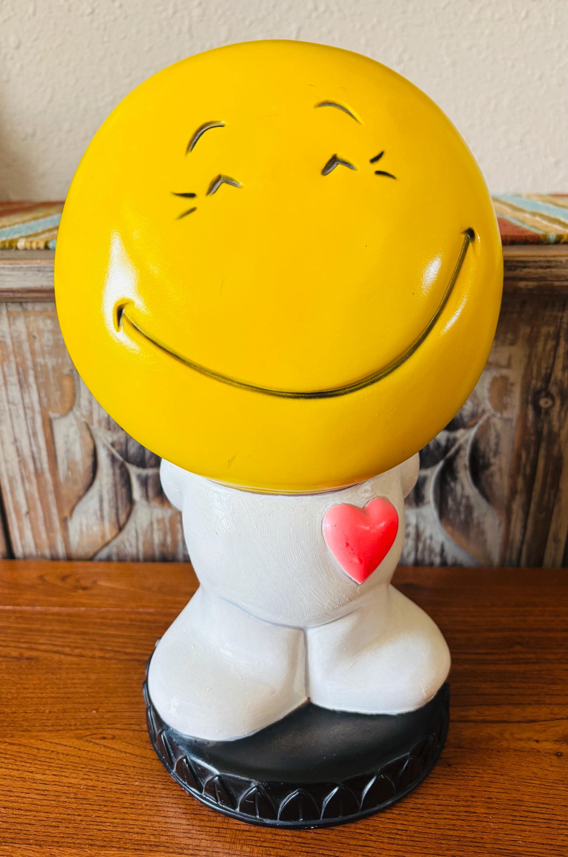 Vintage Smiley Face Bank - Etsy