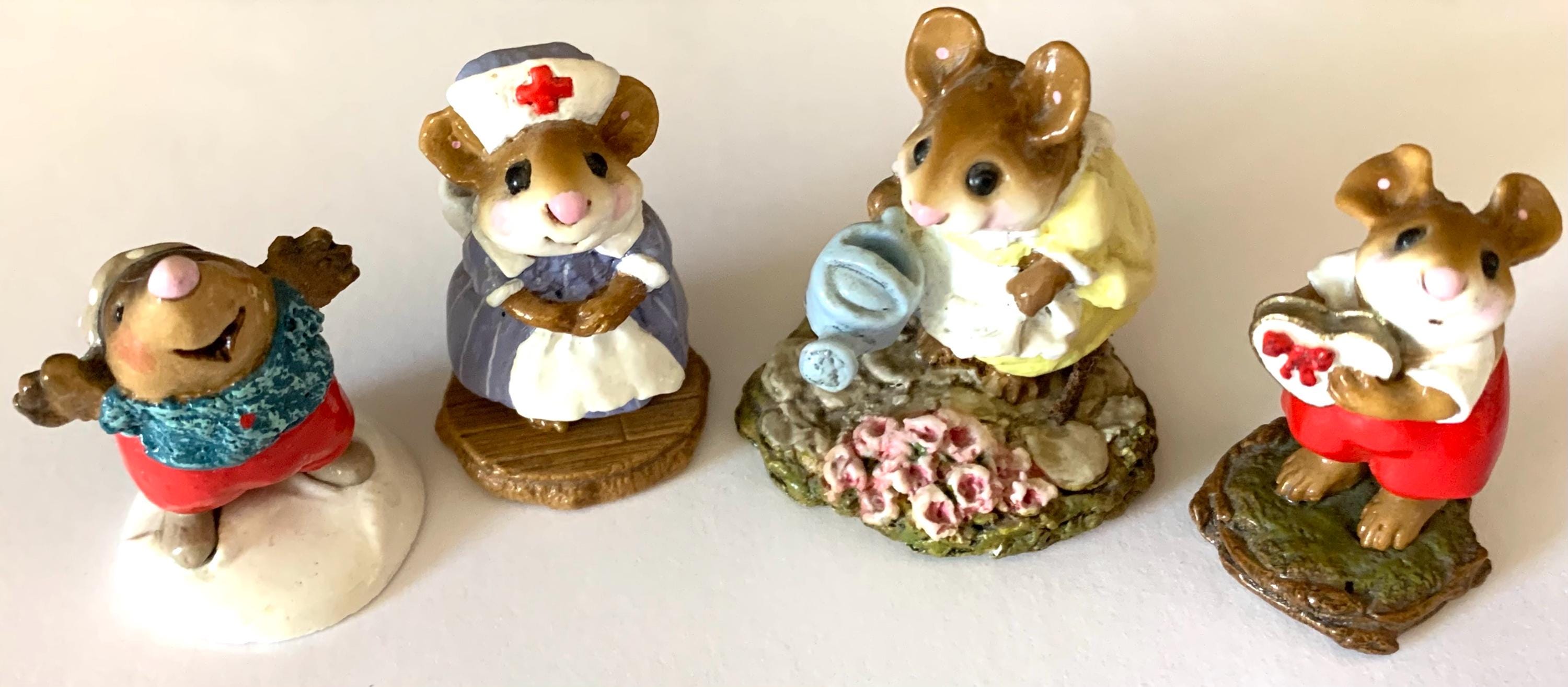 Vintage Wee Forest Folk Hand-painted Miniature Collectable