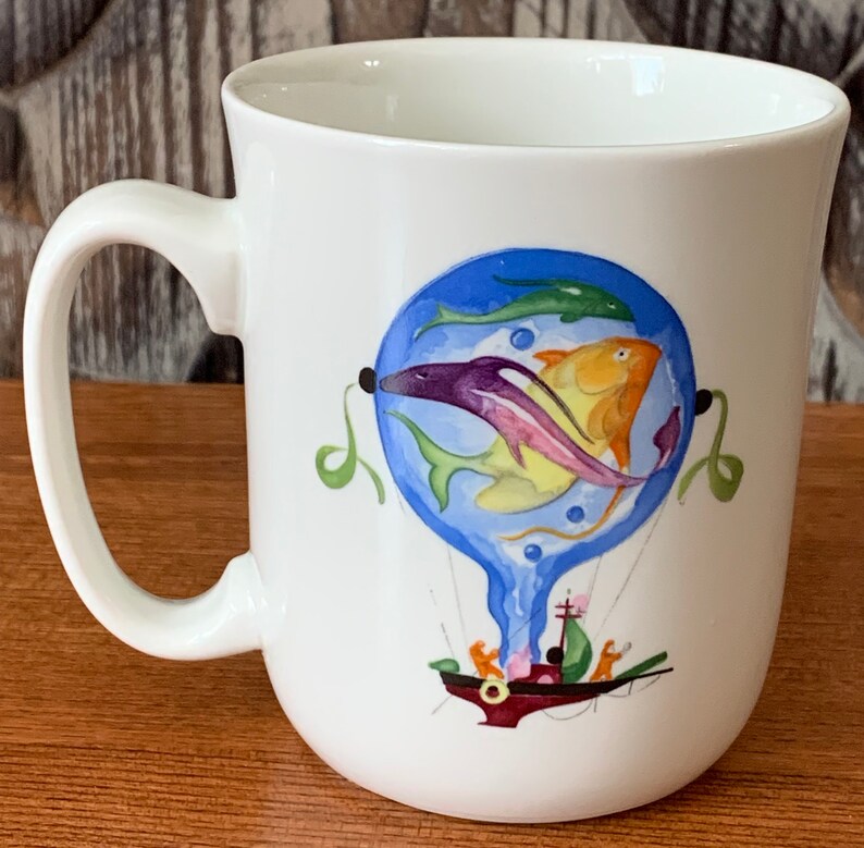 Vintage Villeroy & Boch Le Ballon Circus Hot Air Balloon Etsy
