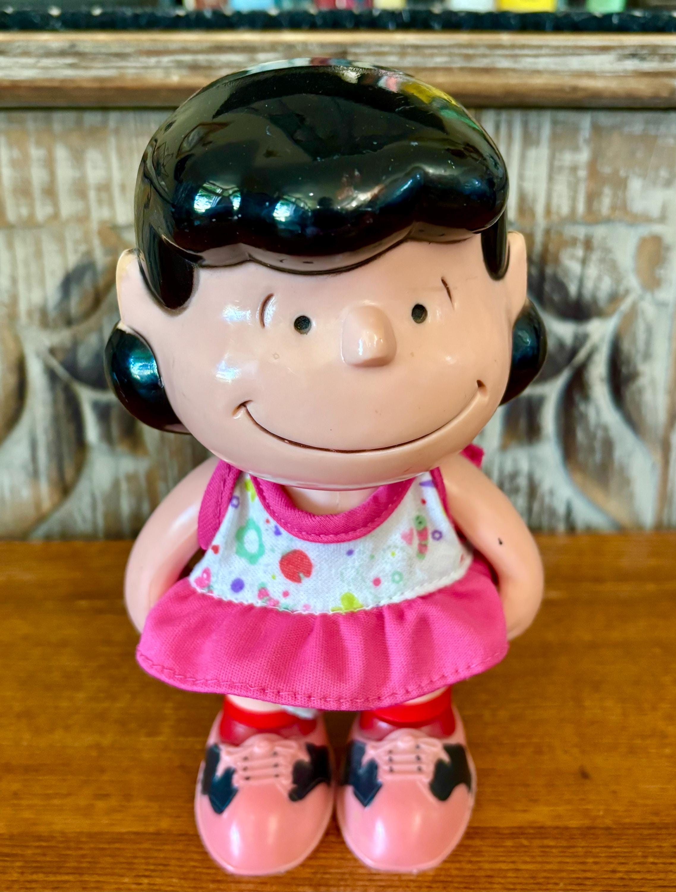 Vintage Peanuts Lucy Van Pelt Jointed Doll in Swim-suit by United
