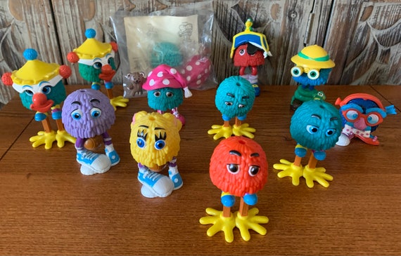 Vintage Mcdonald's Funny Fry Friends Happy Meal Toys - 1989 - Etsy