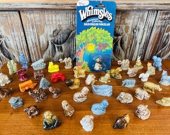 Vintage Wade Whimsies - Red Rose Tea - Animals Promotion - England
