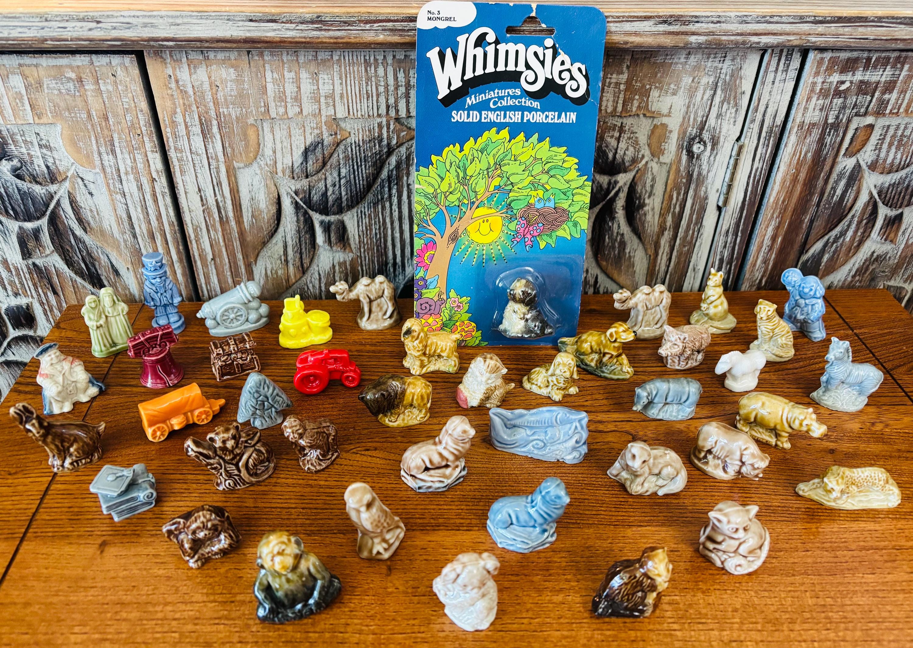 WADE社　イギリス　動物　フィギュリン　Whimsies 26個　ヴィンテージ Vintage Wade Whimsies - Red Rose Tea - Animals Promotion - England