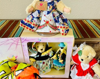 Vintage Muffy Vanderbear Collectable Plush Bears Offering With