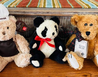 Vintage Muffy Vanderbear Collectable Plush Bears Offering With