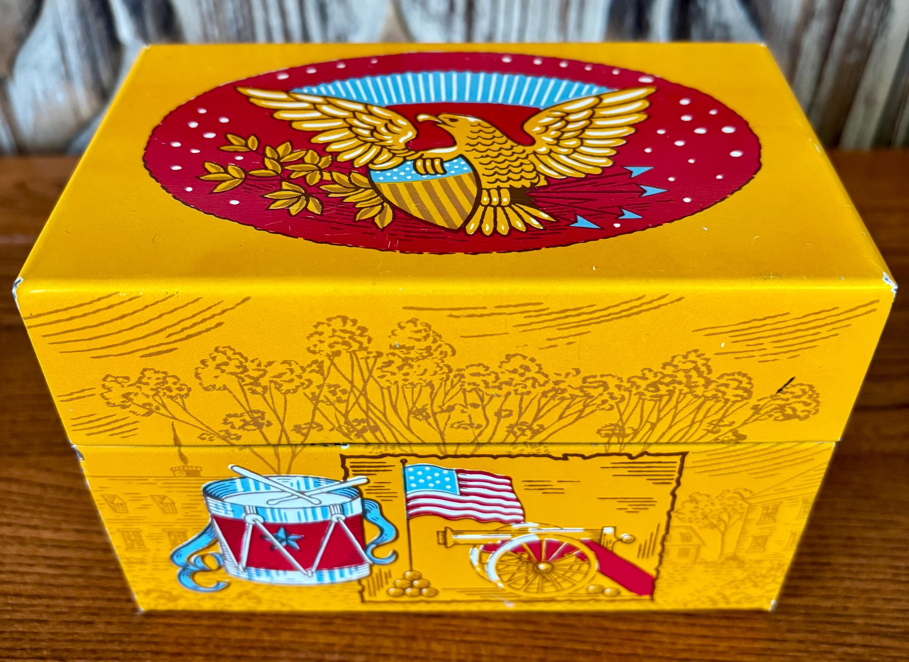 Vintage Metal Recipe Box Offering of Ohio Art, Hallmark and