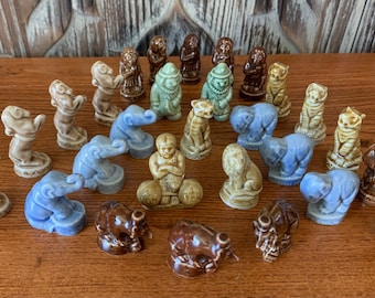 Vintage Wade Whimsies “Circus” Themed Miniature Animal/Figurines - England
