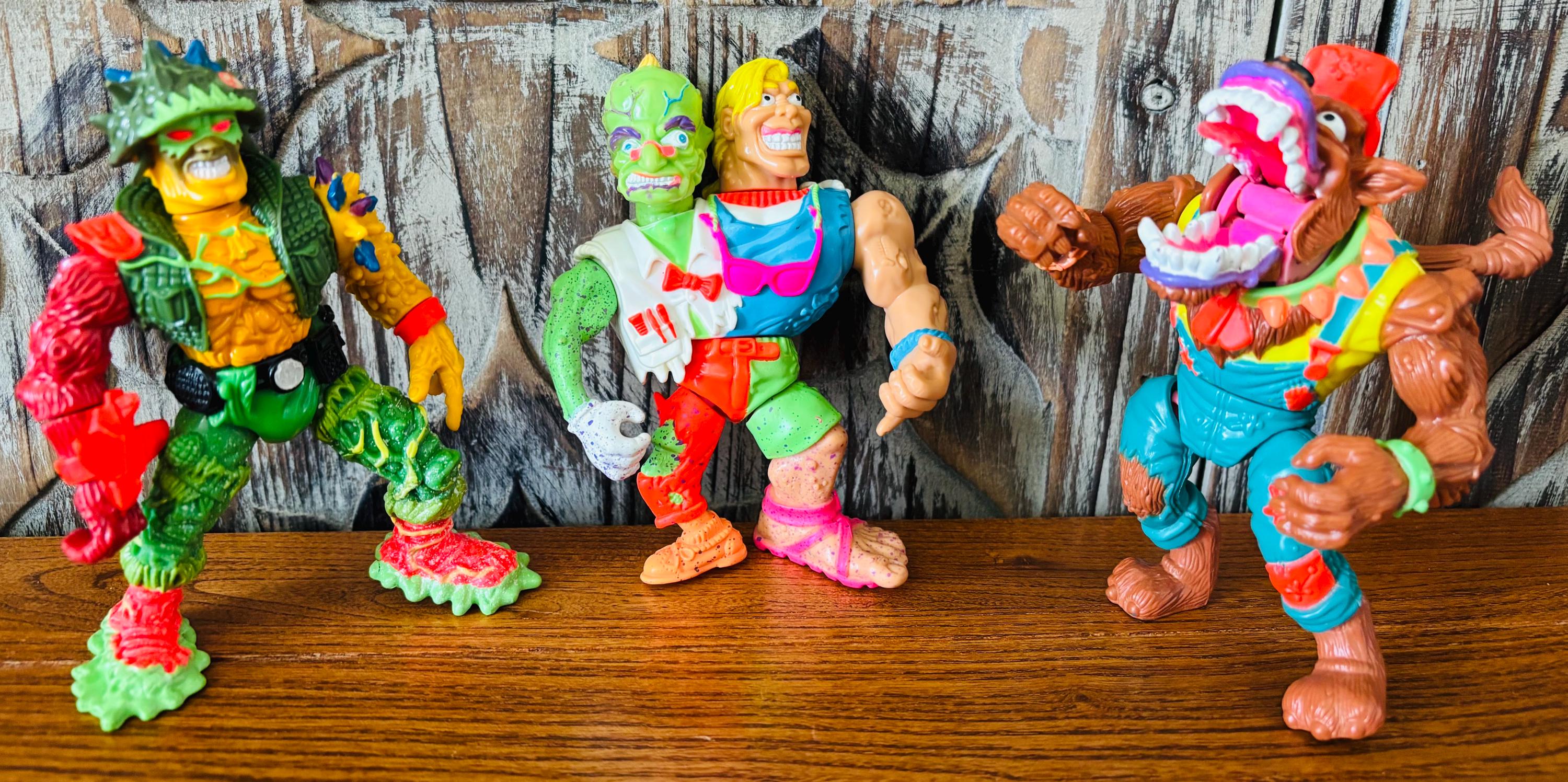 Vintage Toxic Crusaders/major Disaster/junkyard Dog and Headbanger