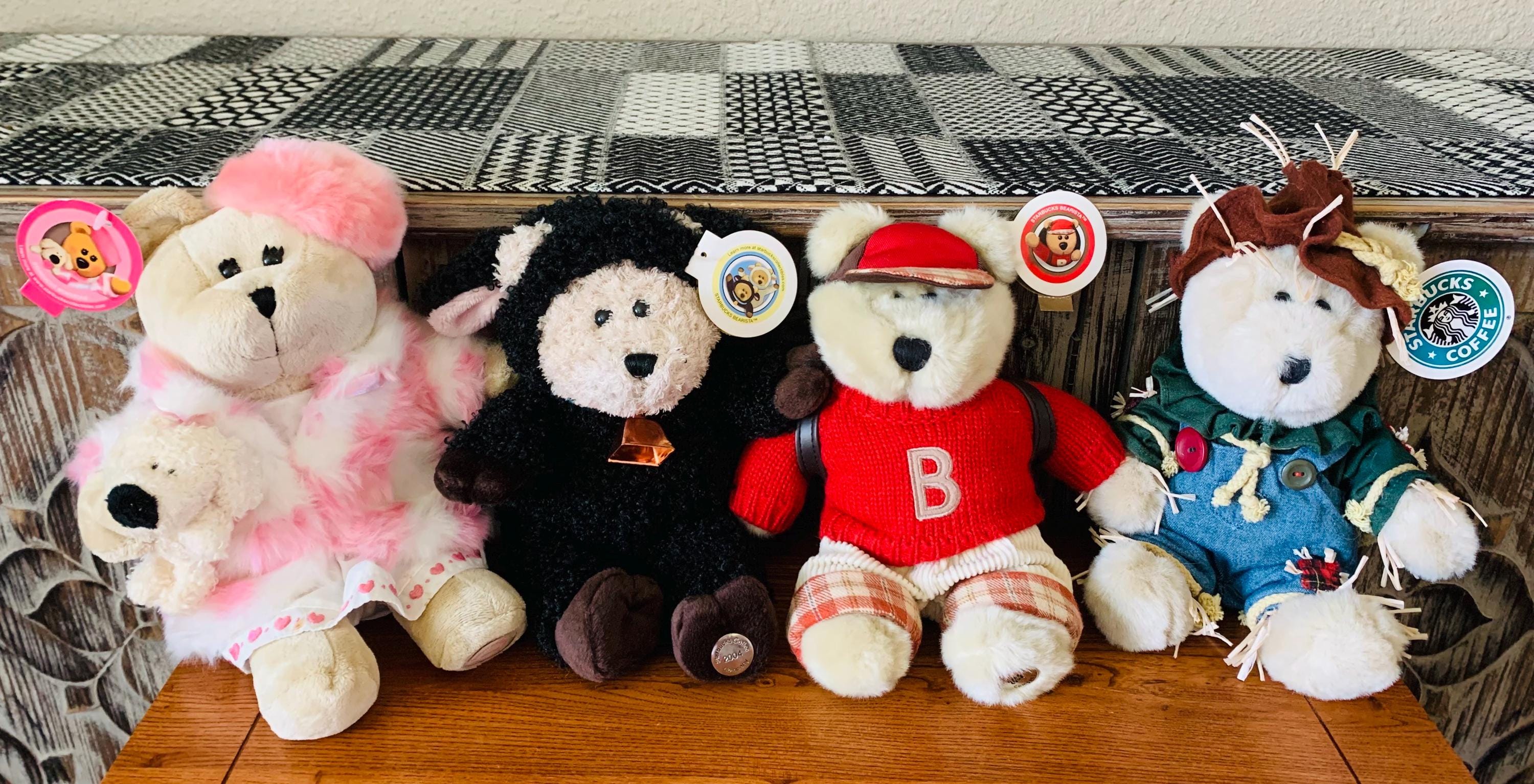 Vintage Starbucks Bearista Bears: Collectible Plush With Original