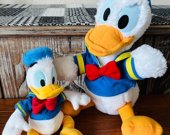 Vintage Disney Donald Duck in Sailor Suits Offering of Stuffed Disney Character Plush Toys