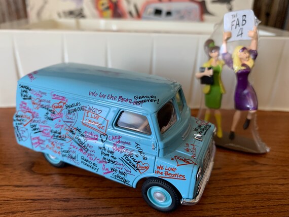 Vintage the Beatles Collection Die-cast Corgi Classics Graffiti