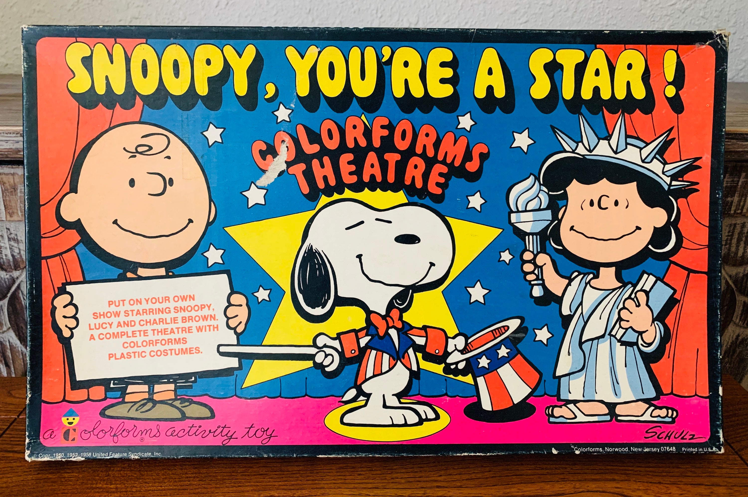 Star Snoopy Large Colorforms Set