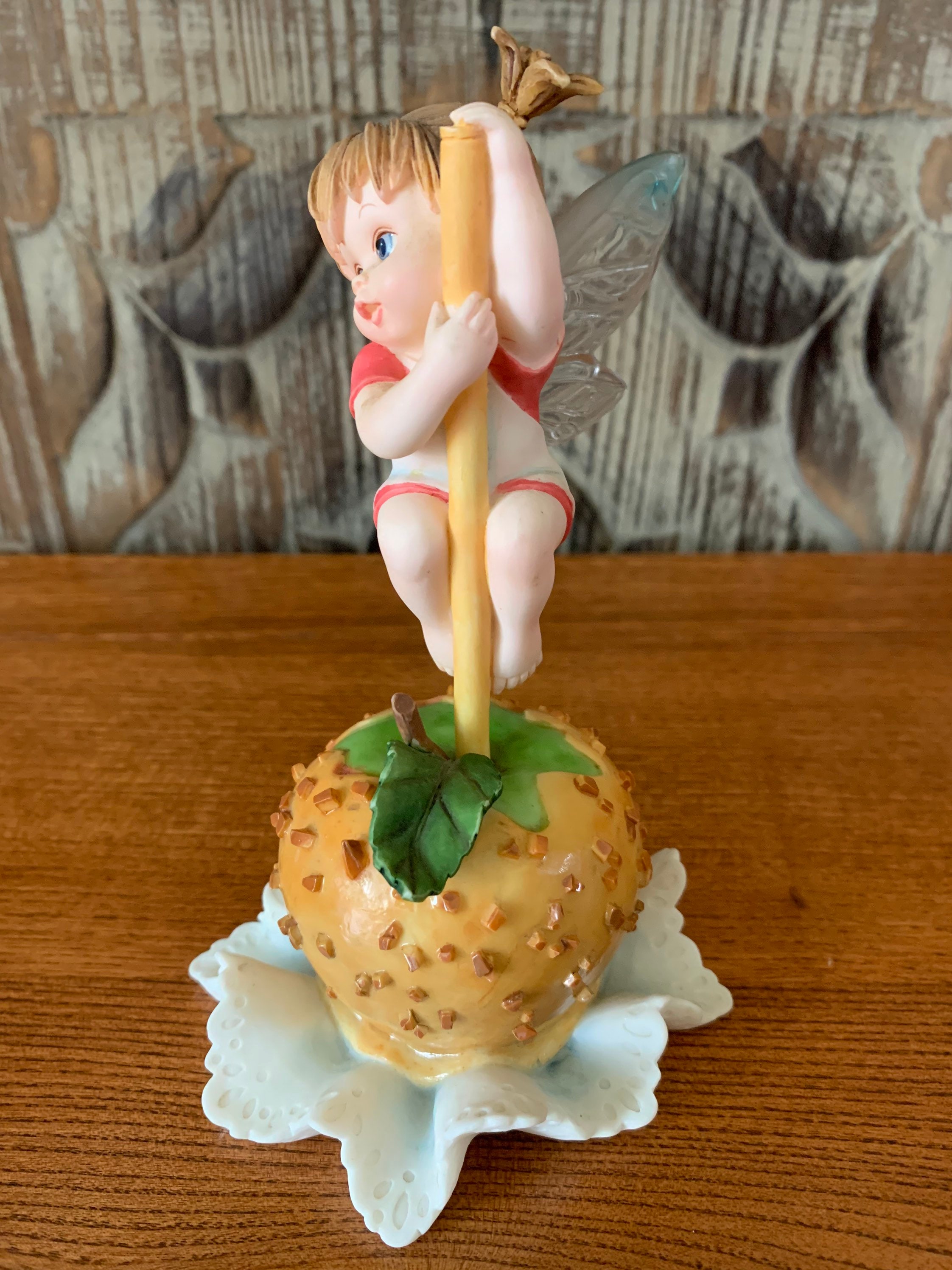 マイリトルエンジェル6点　アメトイ　ファンシー　ヴィンテージ　fancy Vintage Enesco Little Kitchen Fairies - Caramel Apple Fairie