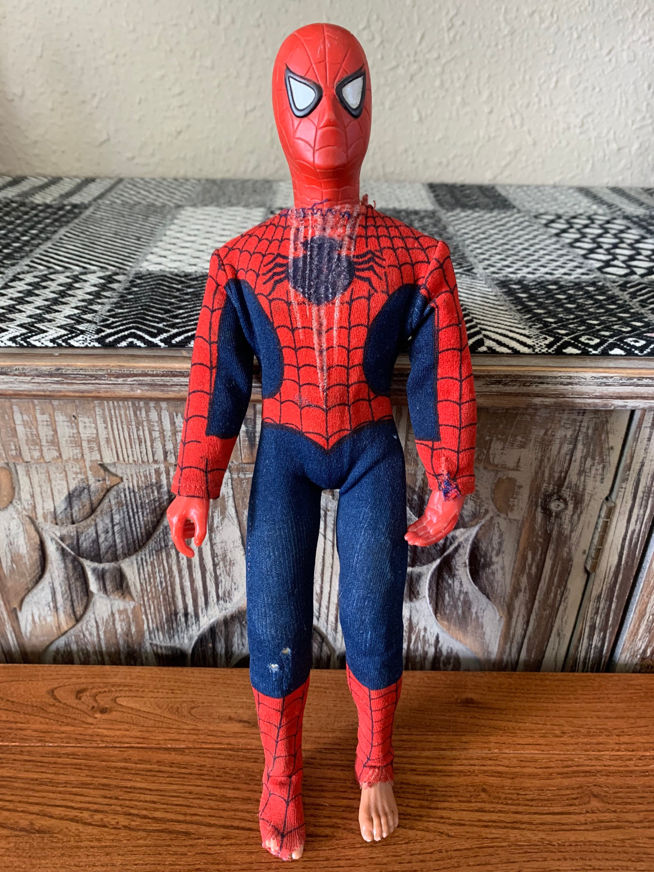 Vintage 1977 Mego Amazing Spider-man 12” Super Hero/action Figure