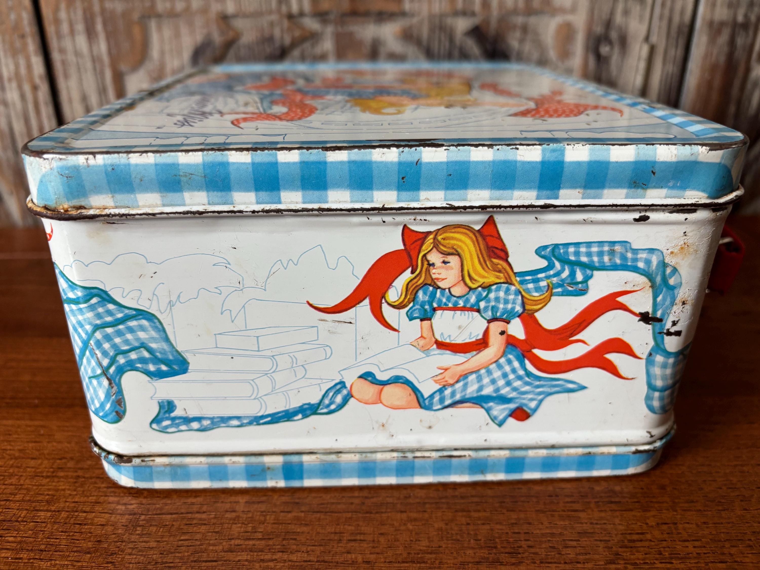 Vintage Junior Miss Aladdin Metal Lunch Box With Thermos - Etsy