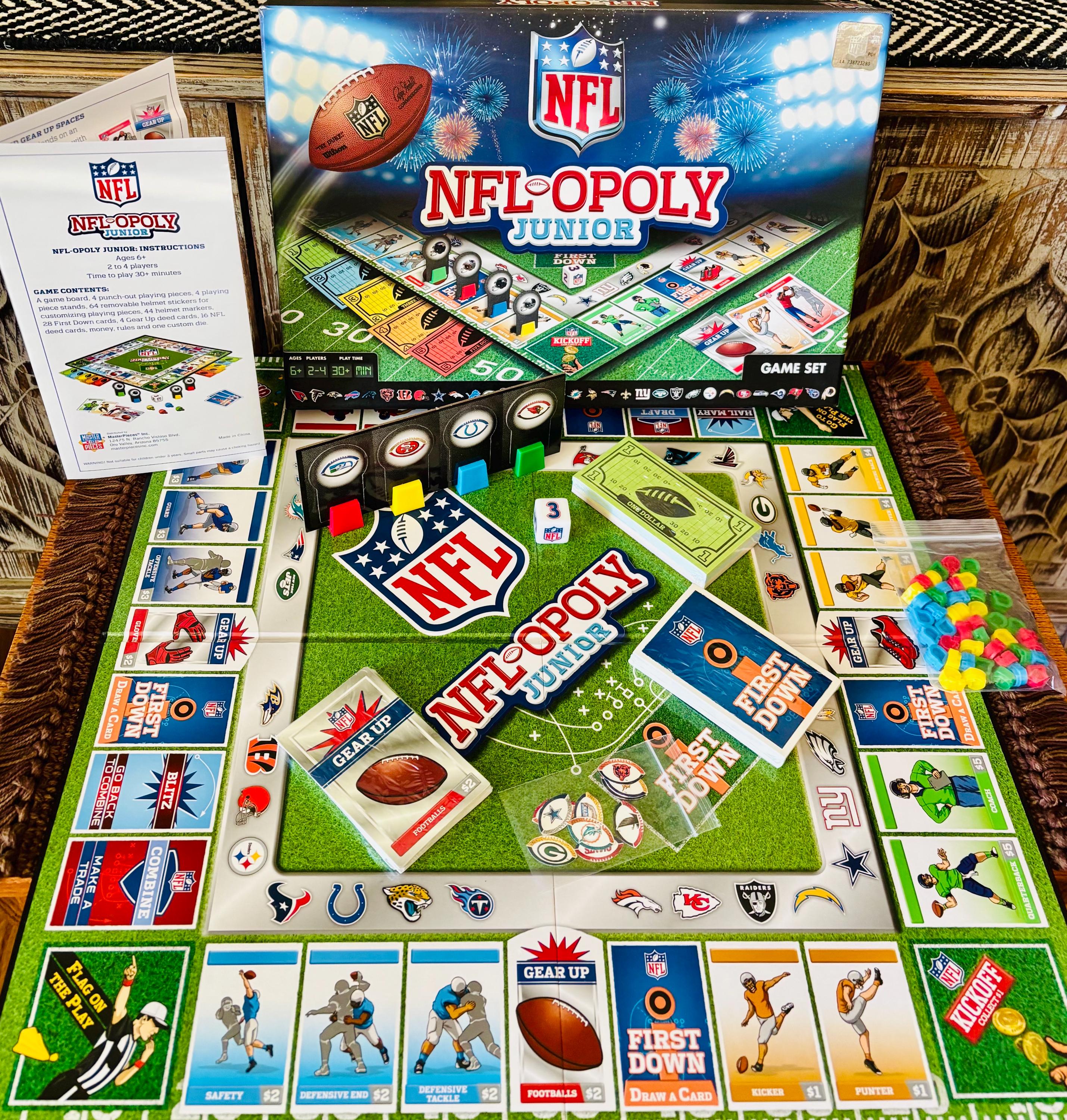 Monopoly Game Pieces Football - Etsy