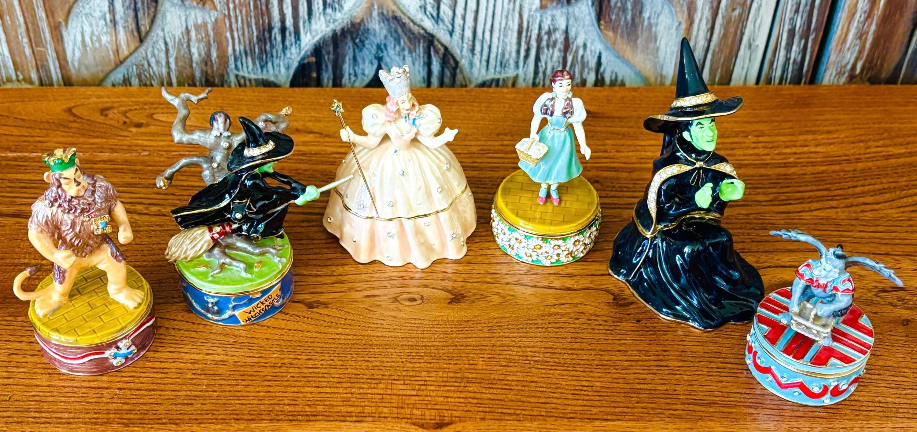 Vintage Wizard of Oz Offering of Department 56 Bejeweled Trinket