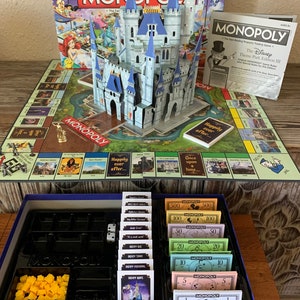 The Disney MONOPOLY Theme Park Edition III Board Game With