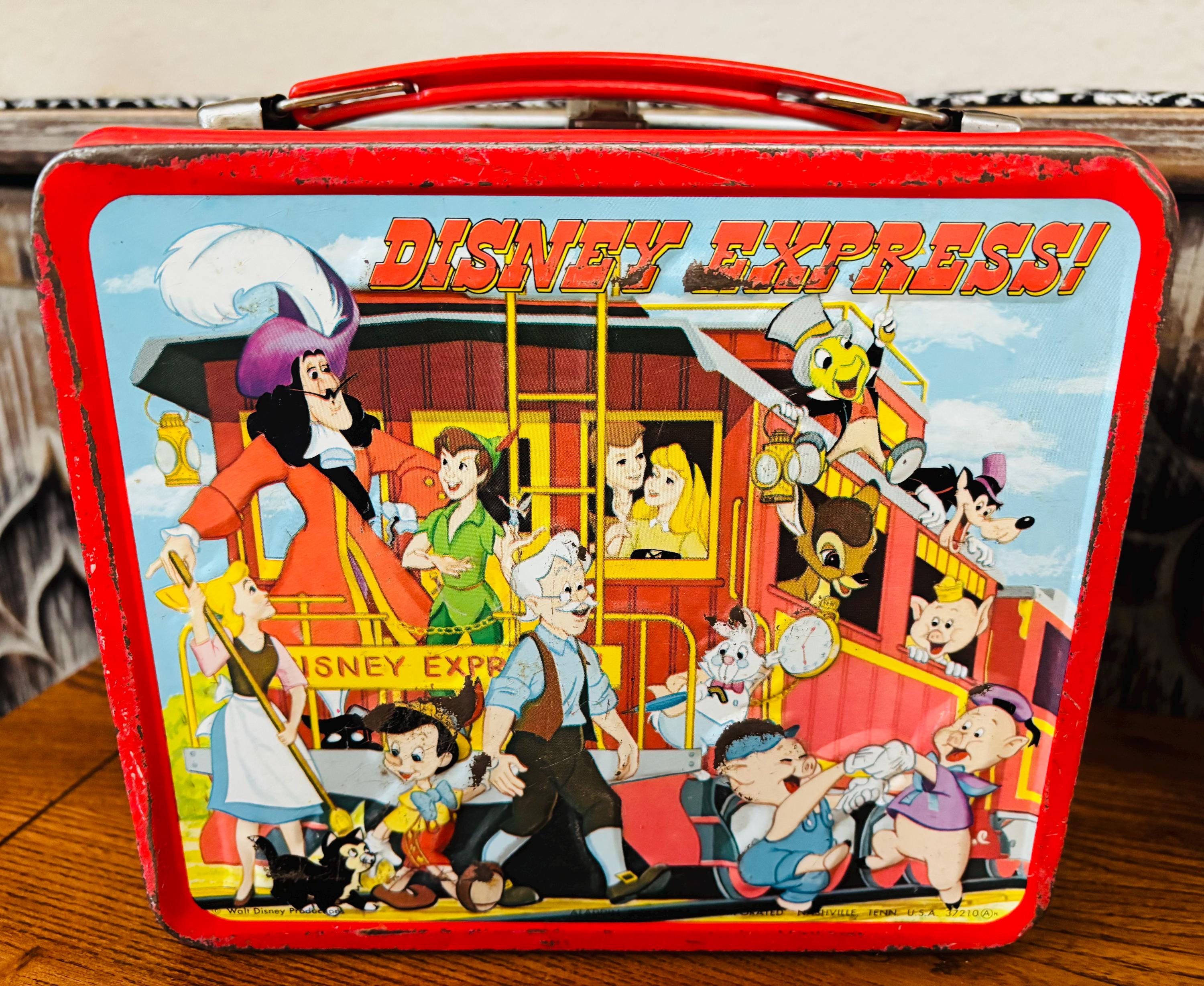 Vintage Disney Express Metal Lunch Box by Aladdin Industries With