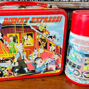 Vintage Disney Express Metal Lunch Box by Aladdin Industries With