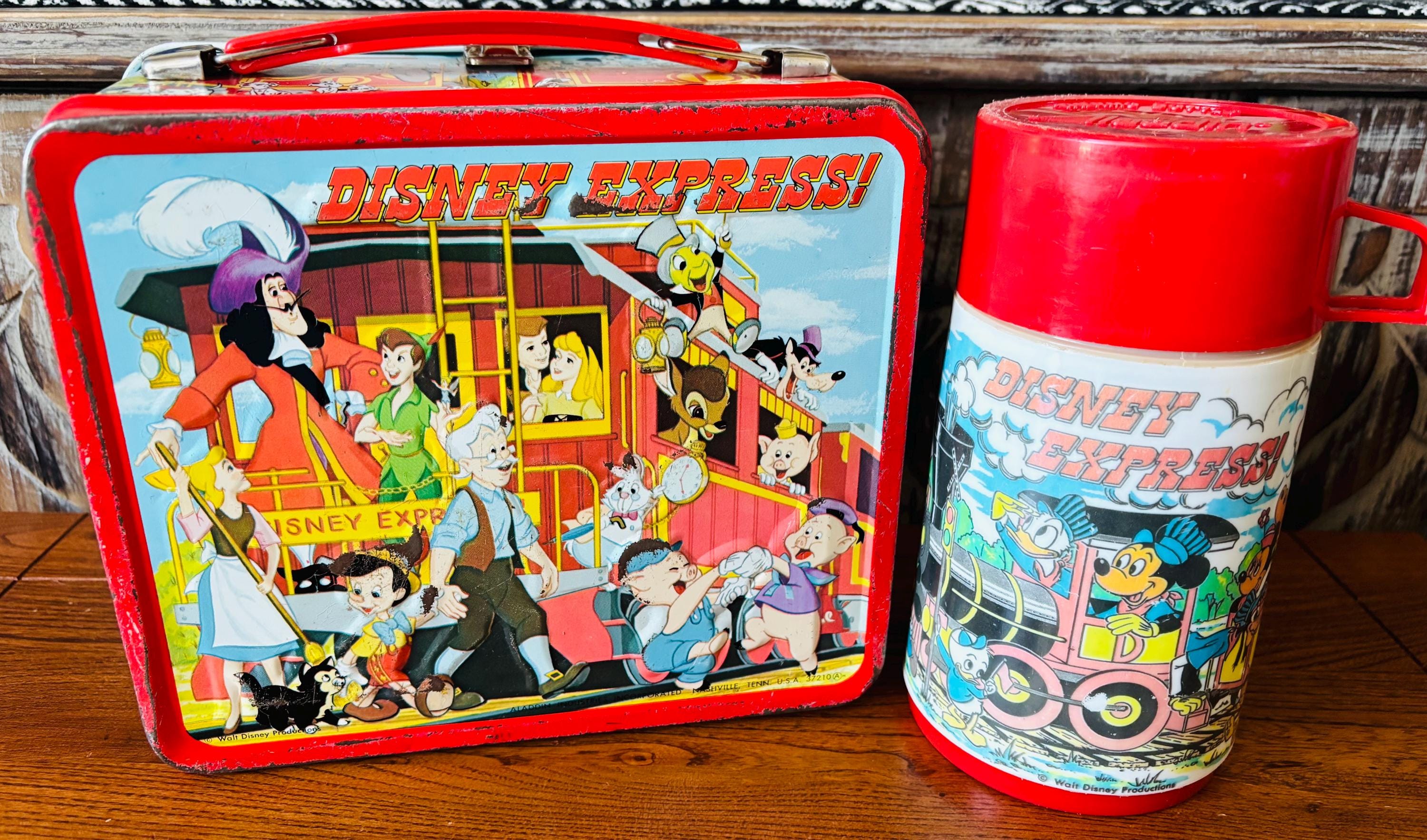Vintage Disney Express Metal Lunch Box by Aladdin Industries With