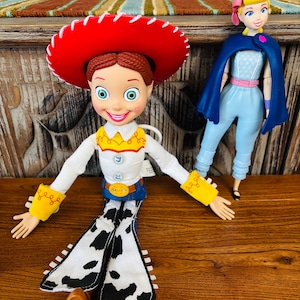 Vintage Disney Toy Story Offering of Jessie or Bo Peep Movie Characters