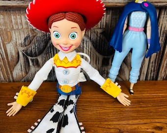 Vintage Disney Toy Story Offering of Jessie or Bo Peep Movie Characters
