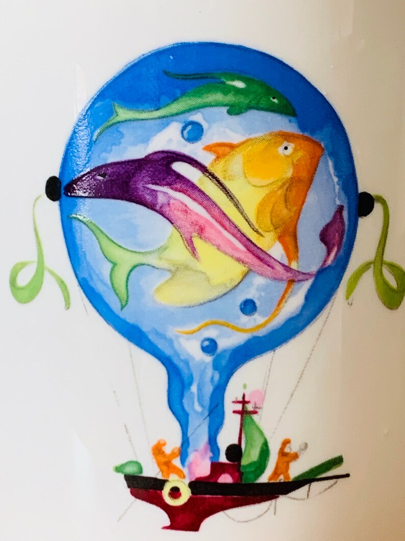 Vintage Villeroy & Boch Le Ballon Circus Hot Air Balloon Etsy