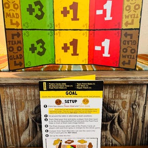 Poetry for Neanderthals Board Game with Inflatable Bat by Exploding Kittens bild 5