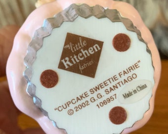 Vintage Enesco Little Kitchen Fairies - Cupcake Sweetie