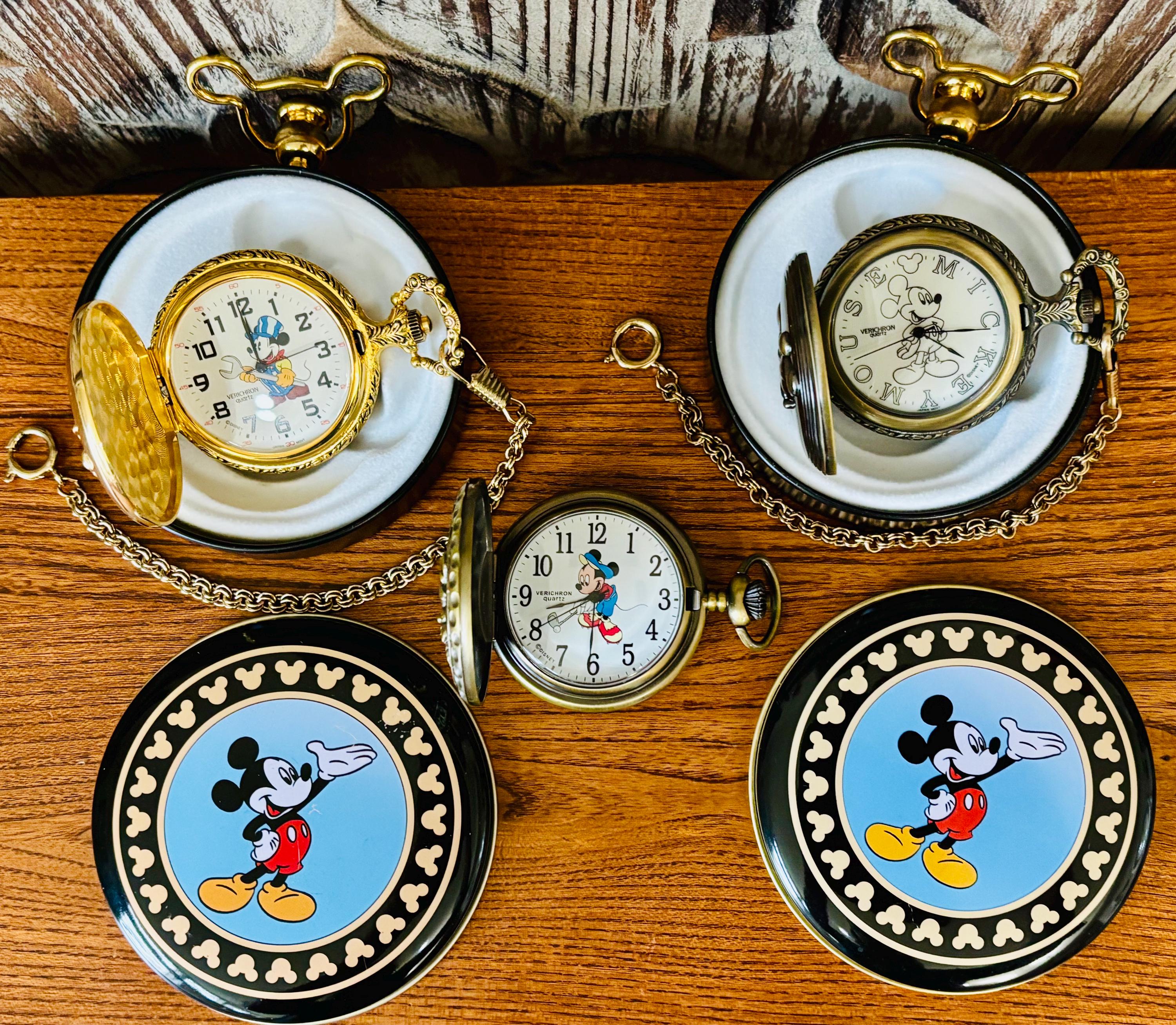 Mickey Mouse Pocket Watch - Etsy