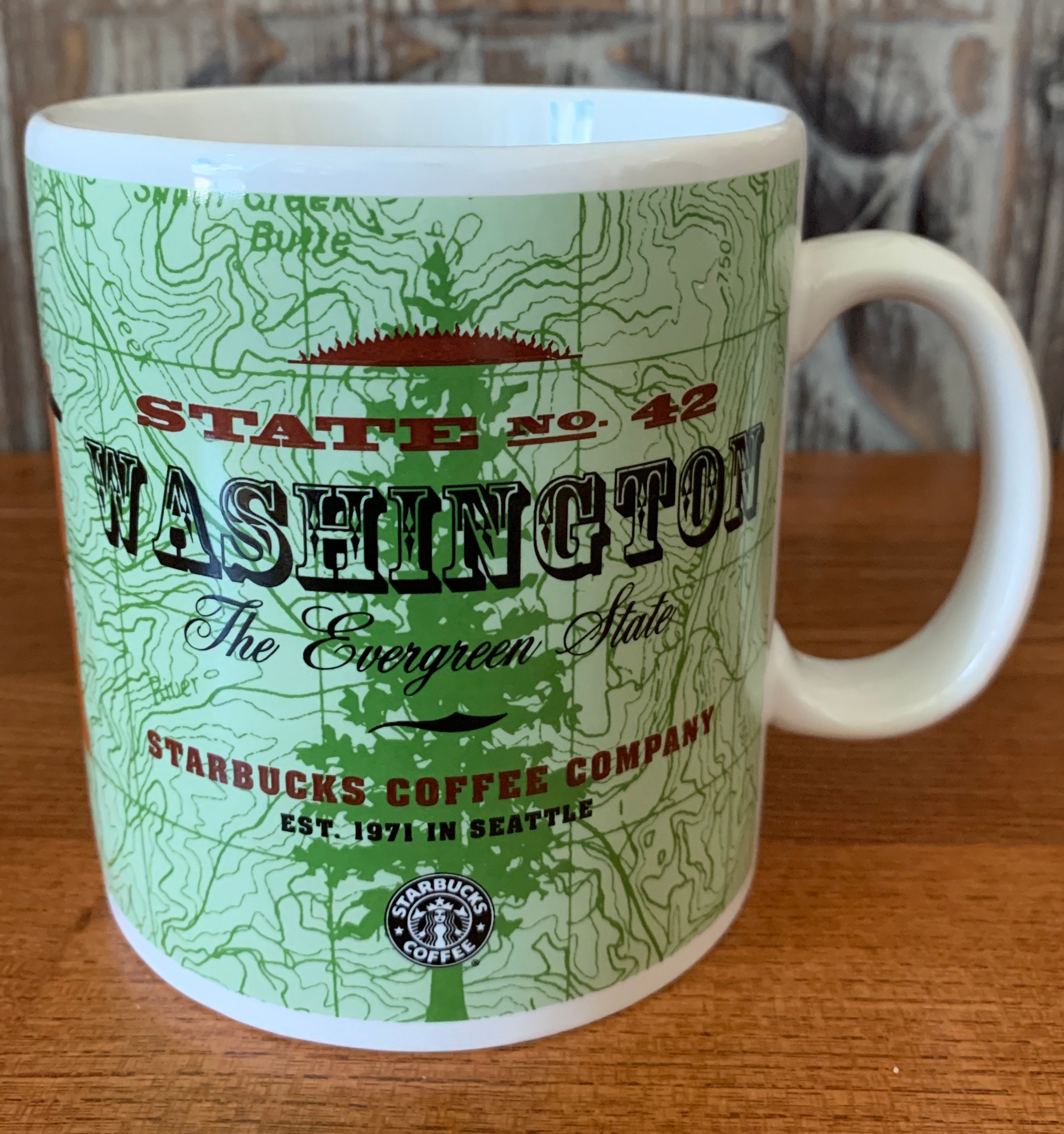 Vintage Starbucks Collectable States Coffee Mug Etsy