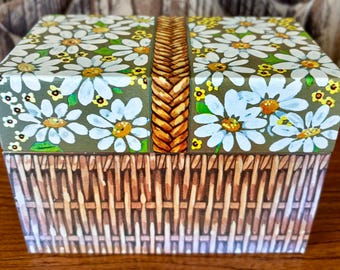 Vintage Metal Recipe Box Offering of Ohio Art, Hallmark and