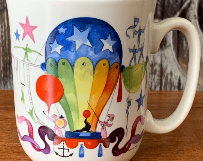 Vintage Villeroy & Boch Le Ballon Circus Hot Air Balloon Etsy