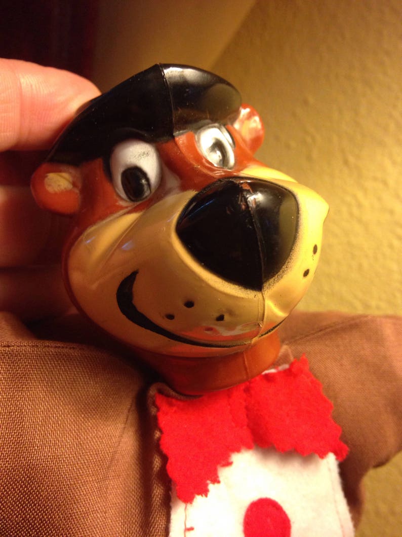 Vintage Yogi Bear Hand Puppet Etsy