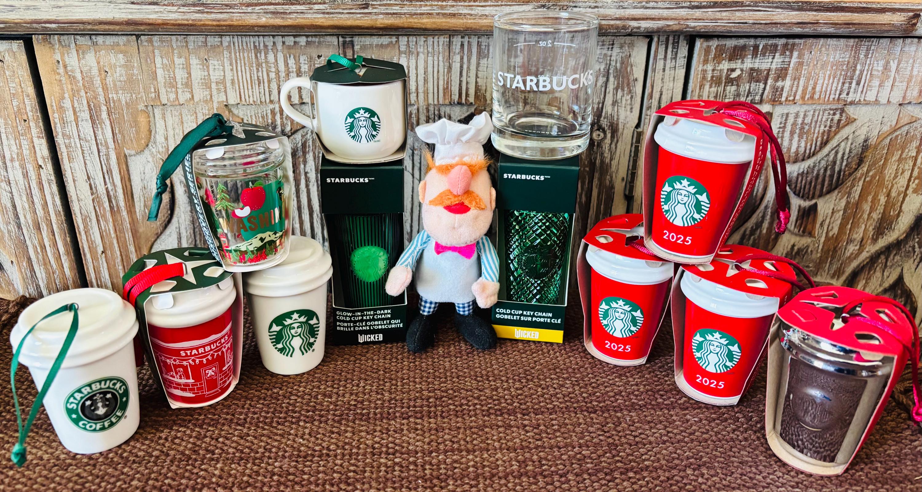 Starbucks Collectable Offering of Miniature Coffee/espresso Cups