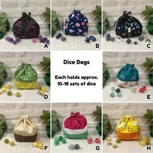 Assorted Dice Bags