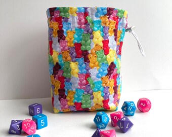 Gummy Bear Dice Bag