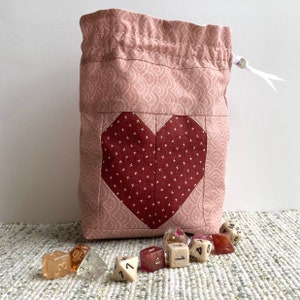 Heart Dice Bag