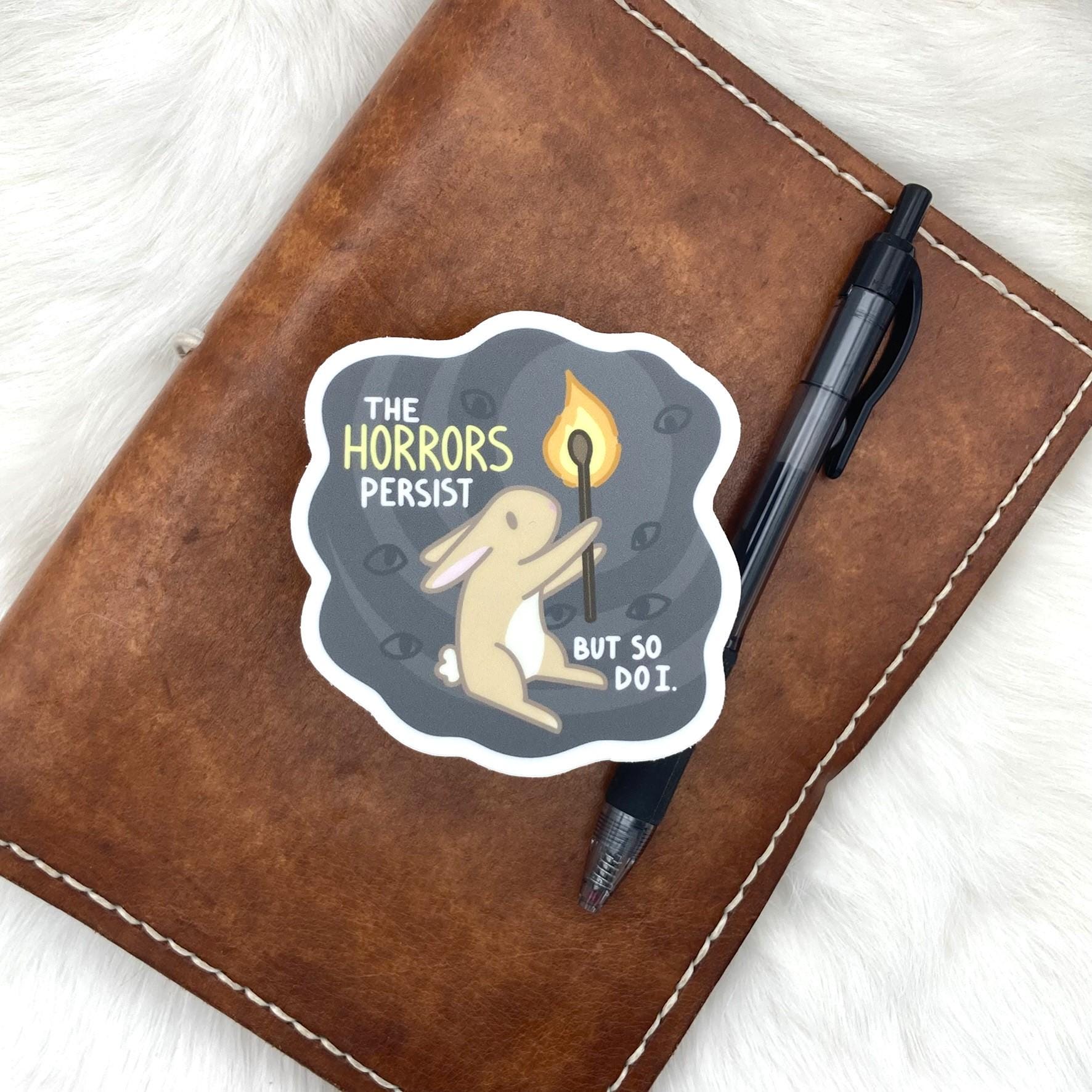 Reasonable Rabbit Stickers - Etsy