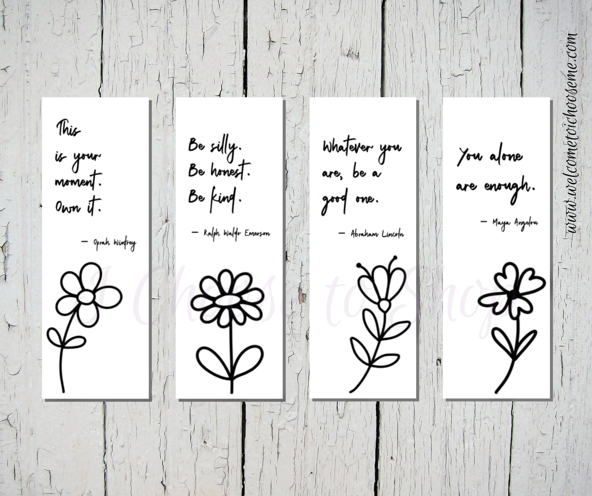 printable-inspirational-quotes-bookmarks-set-of-four-bookmarks-etsy