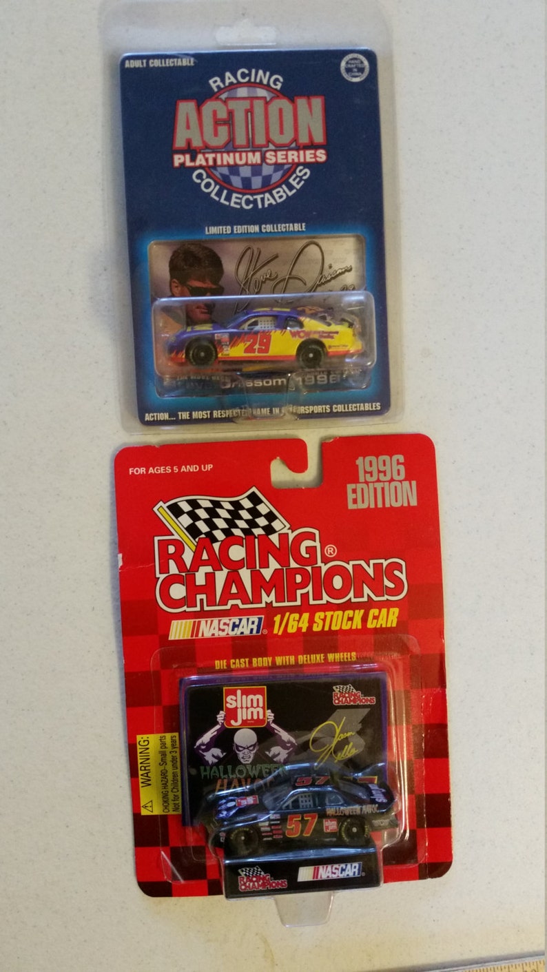 2 Nascar Collectibles Racing Champions 57 & Action Platinum | Etsy
